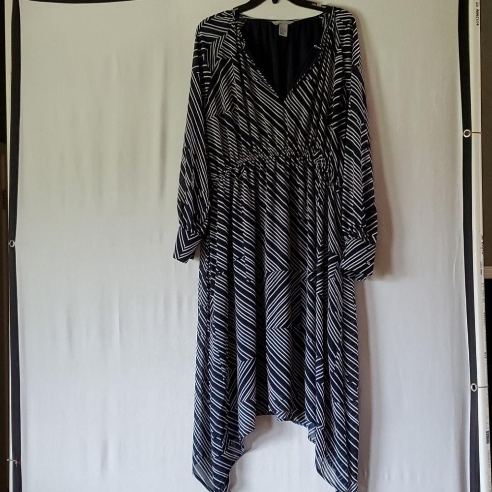 H&M asymmetrical dress